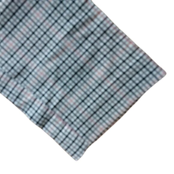 Plaid / Checked Stretch Pants - Skinny Pants - Size 16 - Picture 3 of 5